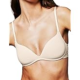 Pepper Bra for Sizes AA–B Cups | Wirefree Zero-G Padded Lift Up Bra, Fitted Push Up Bralette for Women