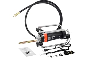 BEAMNOVA Electric Concrete Vibrator Hand Held 11000VPM 2HP with Shaft of 14-3/4 Feet