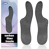 Morton's Extension Orthotic, Carbon Fiber Insole 1 Pair, Rigid Foot Support Insert for Morton's Toe, Turf Toe, Hallux Limitus, Hallux Rigidus, Arthritis (255mm -Women's Size 10-10.5, Men's 9-9.5)