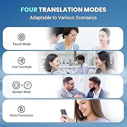 ANFIER Translation Earbuds Real-Time for iPhone