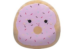 Squishmallows Original 14-Inch Dabria Pink Donut with Sprinkles - Official Jazwares Large Plush