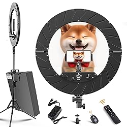 JJ JIANJIN Ring Light Kit:18"/45cm Outer 55W6700k