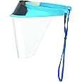 Pac-Dent iVisor Plus Reusable Face Shield Kit, Full Face Protective Shield with Anti-Fog Coating and Cinch Cord, Adjustable to Comfortably Fit All Head Sizes, Blue