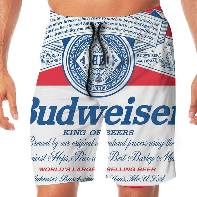 pabst blue ribbon swim trunks
