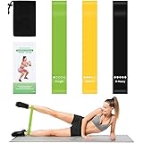 Portzon Resistance Loop Exercise Bands for Home Fitness Stretching Strength Training