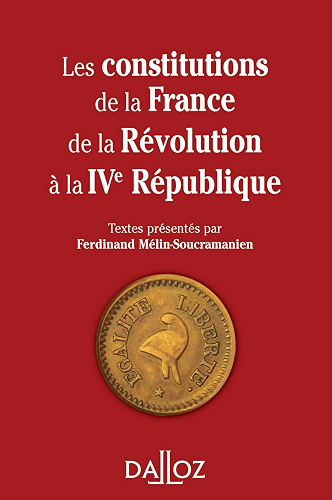 Download Les constitutions de la France de la Révolution à la IVe République (À savoir) PDF