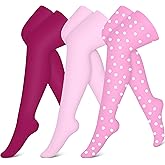 CHARMKING Compression Socks (3 Pairs) Knee High Compression Sock for Women & Men Stockings for Running, Cycling,Athletic