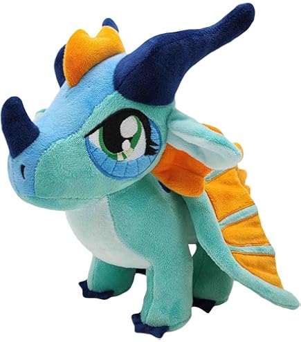 Amazon.com: EASELR Wings of Fire Dragon Plush Toy Rainwing Dragon