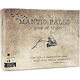 Mantis Falls Board Game | Hidden Traitor Strategy Card Game for 2-3 Players | Sometimes Cooperative Adventure Game for Adults