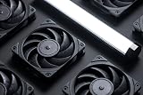 Noctua NF-A12x25 PWM chromax.black.swap 120mm Quiet Fan 4-Pin view 6