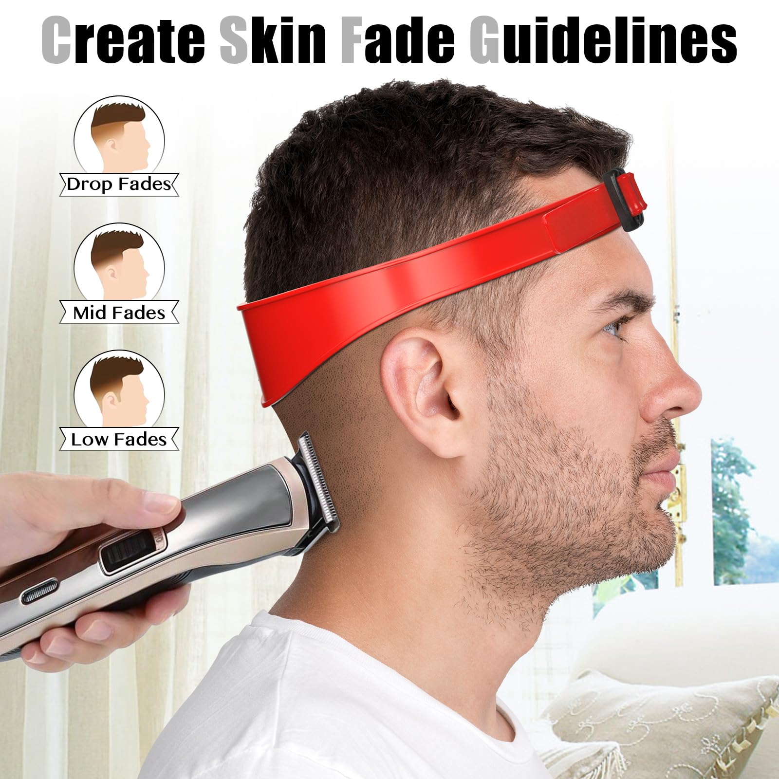 Mua AOMGD AOMGD Neckline Shaving Template and Adjustable Hair Trimming ...