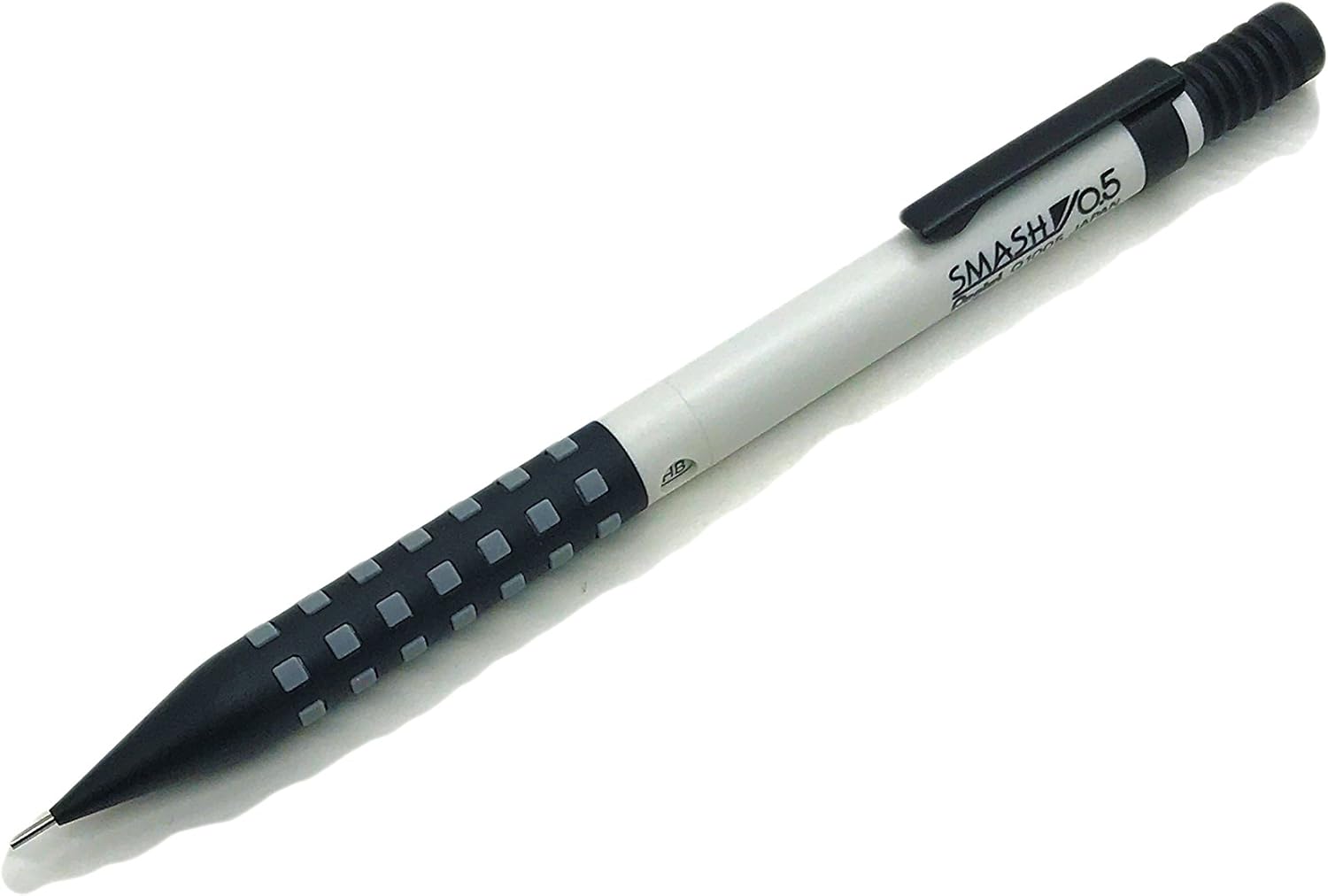 Amazon スマッシュ ホワイト軸 0 5mm Q1005aw グレークリップ ぺんてる シャープペン シャープペン 文房具 オフィス用品