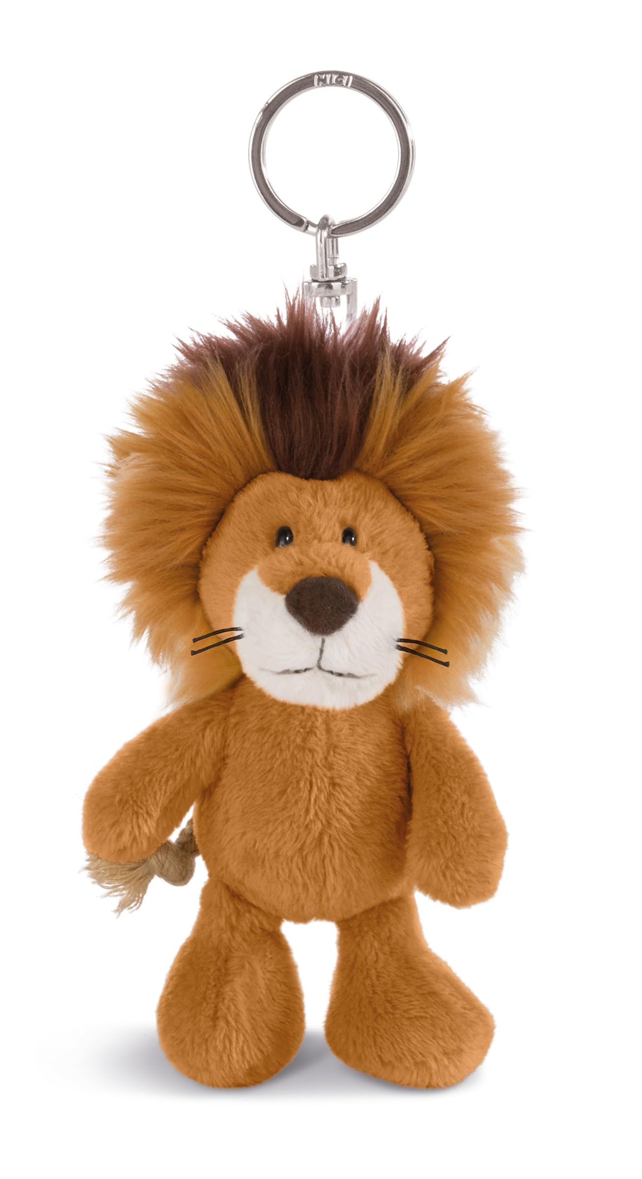 NICI keyring lion Kitan, 10 cm Brown