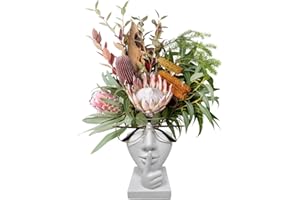 JewelryNanny Artsy Face Eyeglass Holder and Display Stand (Keep Silent Planter)