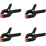 PhotoSEL CL135S4 35mm Grip Size Photography Clamp for Background Support and Backdrop (Set of 4)