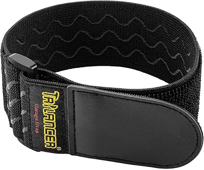 Trilancer Elastic Cinch Straps 46cm x 5cm with Anti-Slip 8 Pack