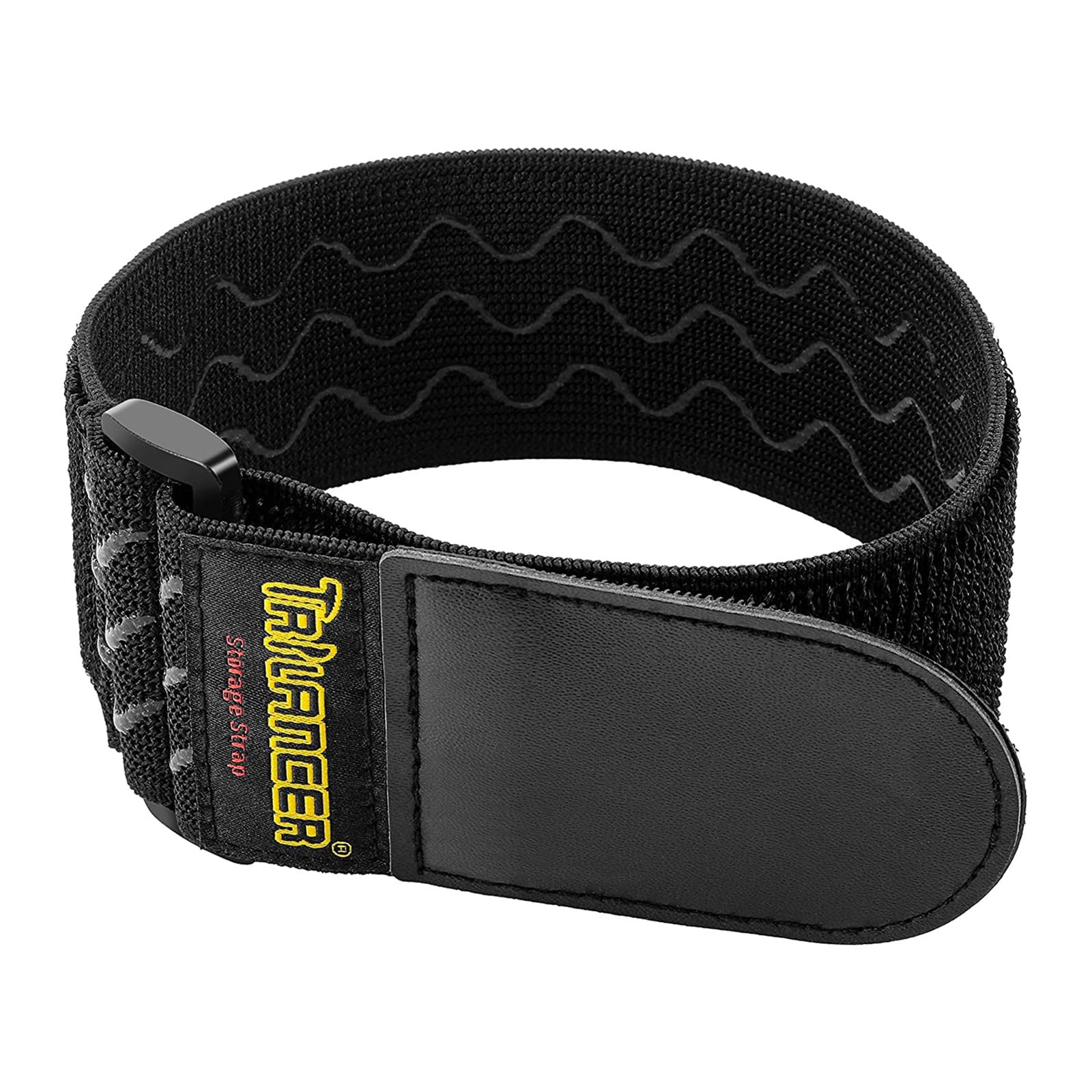 Trilancer Elastic Cinch Straps 46cm x 5cm with Anti-Slip Silicone, Multipurpose Hook and Loop Storage Straps, Bundling Strap for Bike, RV, Boat, Garden, Extension Cords, Cables,Ropes, Hoses (8 Pack)