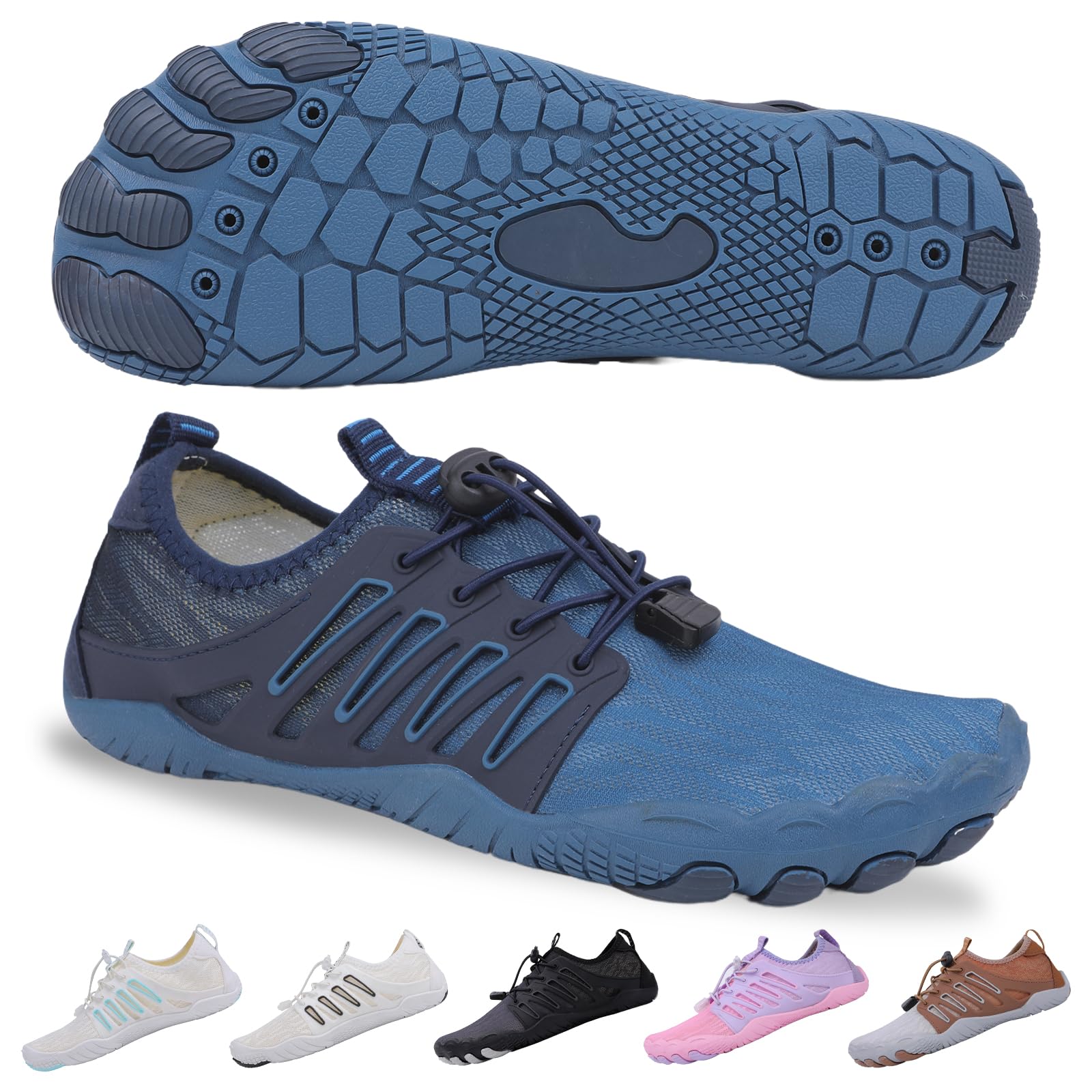 Hike Barefoot Shoes for Women Men, Breathable