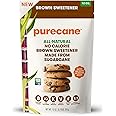 Purecane Brown Sweetener Zero Calorie, Sugar Substitute, Certified Non-GMO, 100% All-Natural Baking Sweetener Bakes & Measure