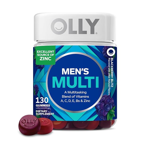 OLLY MEN’S MULTI GUMMIES, SUPPORTS OVERALL WELLNESS,* VITAMINS...