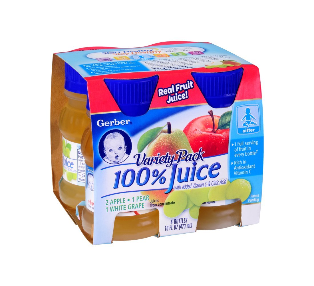 gerber baby juice
