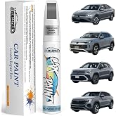 FIXEZPRO LD7X/2R Platinum Gray Metallic Touch Up Paint for Volkswagen | Car Paint Pen Scratch Repair Remover Pen Kit Exact Color Match Quick Easy Fix Auto Vehicle Chips and Automotive Nicks Scuff