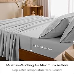 Mellanni Split King Sheet Set - 7-Piece Iconic