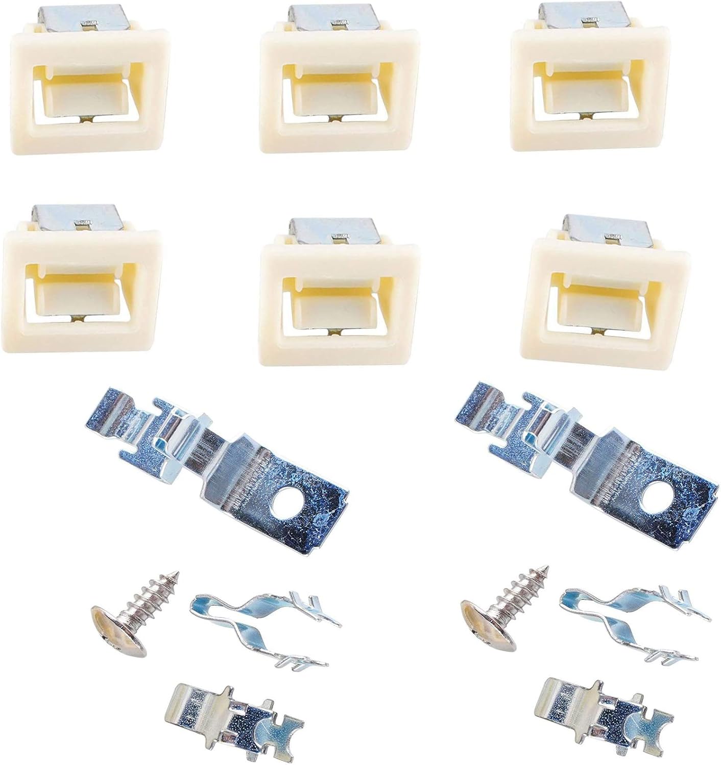 Dryer Door Latch Strike Kit Compatible with Whirlpool