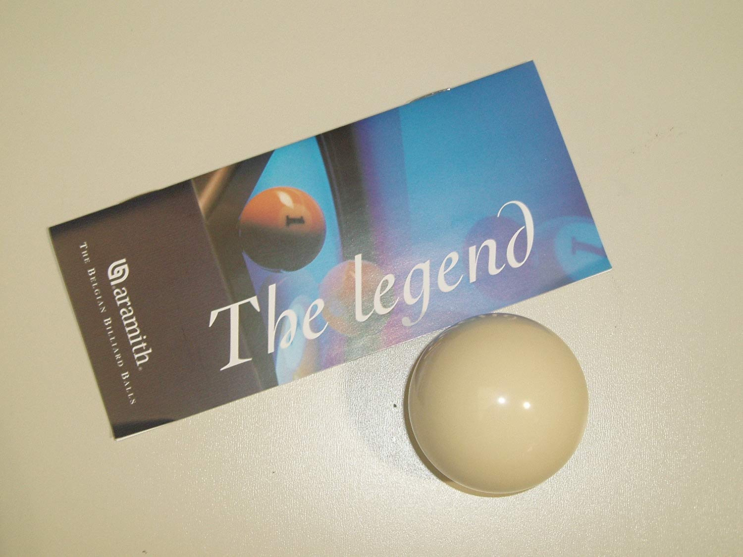 Aramith Pool Table White Ball – 1 7/8 inch UK Size