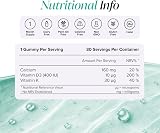 Novomins Kids Calcium Gummies 160 mg Vitamin D3 K2 Strawberry 30 view 4