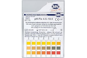 Macherey-Nagel 92120 pH-Fix 4.5-10 Box of 100 Strips