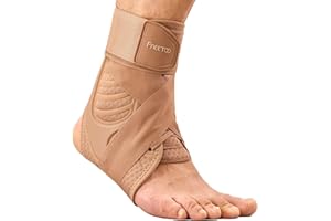 FREETOO Lace Up Ankle Brace for Women Men - Ankle Stabilizer with Side Supports, Breathable Compression Ankle Sleeve for Spra