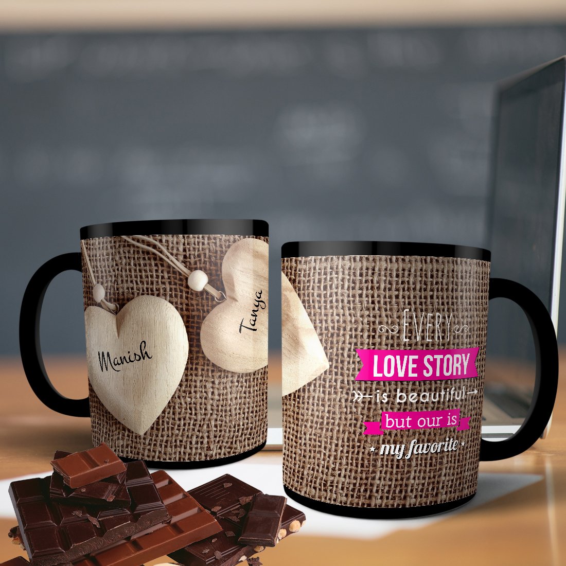 Buy Printpops Ceramic Personalized Gift Coffee Mug With Name And