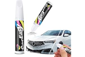 HUOTWOE Touch Up Paint for Cars,Auto Touch Up Paint Scratch Repair Automotive Car Paint Pen 2 in 1 Car Touch Up Paint,White