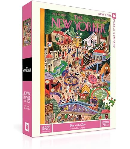 Amazon.com: New York Puzzle Company - New Yorker The Bookstore