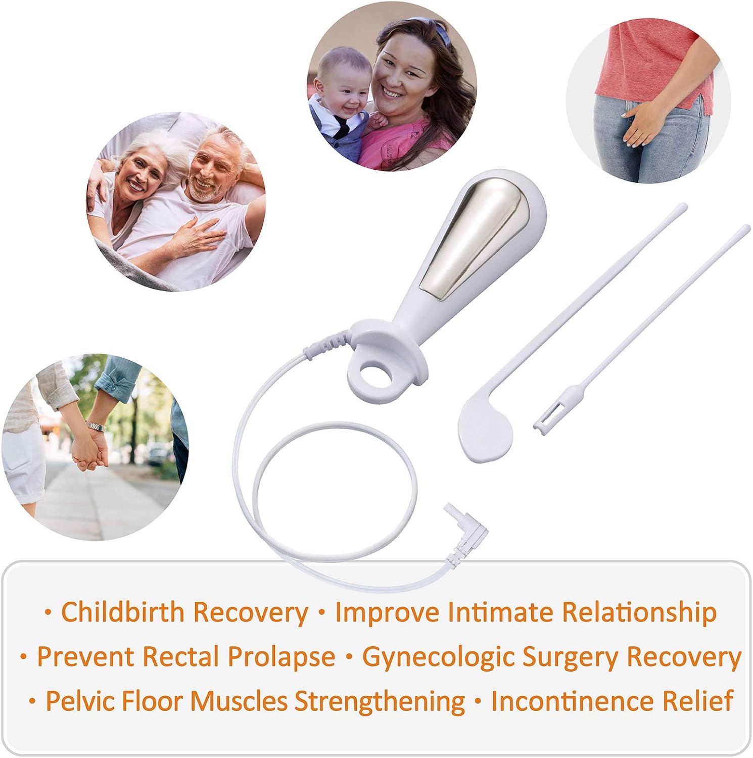 iStim Kegel Exerciser Incontinence Stimulator with Probe - iStim V2 - for Bladder Control and Pelvic Floor Exercise - for Women and Men - Electrical Muscle Stimulator (EMS): Health & Personal Care