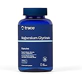 Trace Minerals Magnesium Glycinate - Gentle Magnesium Glycinate Supplement for Healthy Sleep & Relaxation Support - Healthy Mind & Energy - Vegan - Gluten-Free - 180 Count (180 Servings)