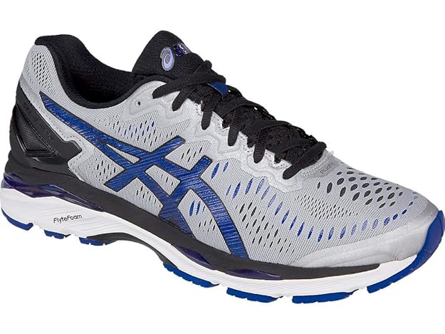 asics gel kayano 18 hombre plata