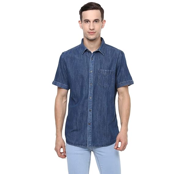 red chief denim shirts