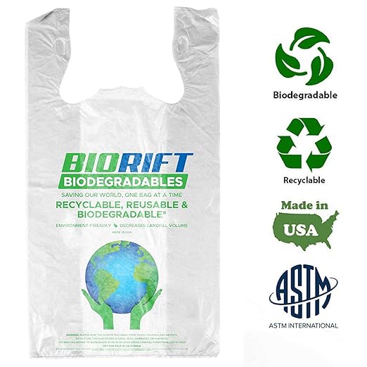 BioRift Eco Friendly, 100% biodegradable y compostable certificado ...