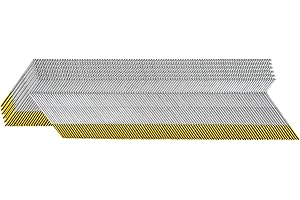 SITLDY 15 Gauge 304 Stainless Steel DA Angled Finish Nails, 34-Degree 2 Inch 1000-Pack for Pneumatic, Electric Angled Finish Nailer