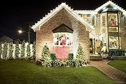 OZS Extra-Long 181FT 500LED Warm White Christmas