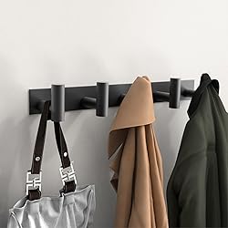 PMMASTO Coat Rack Wall Mounted, 5 "T Shaped Wall
