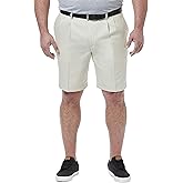 Haggar Men's Cool 18 Classic Fit Expandable Waist Short Reg. and Big & Tall Sizes
