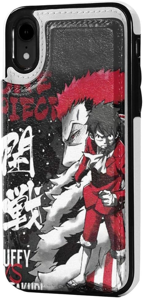 Amazon Co Jp One Piece ワンピース Iphone Xr レザーケース カードスロット 保護カバー 携帯電話ケース スマートフォン Apple Xr Case 多機能レザーケース 落下防止 カードフォトフレーム ファッション ブラケット ホーム キッチン