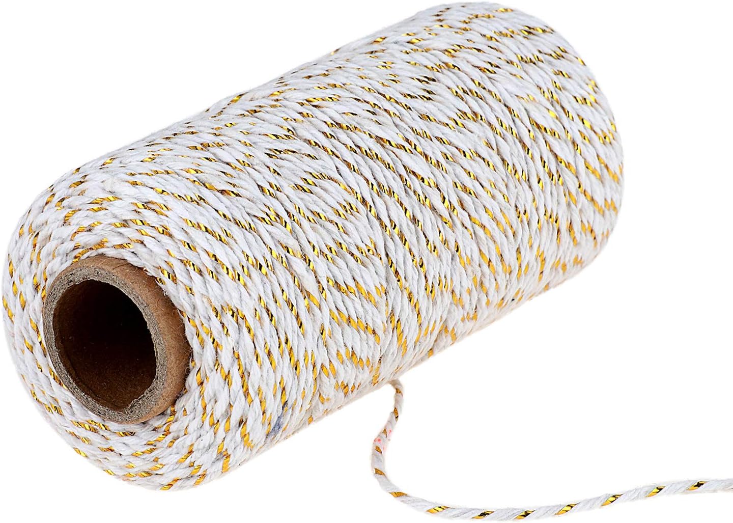 Gold Twine String, Cotton Gold Bakers Twine, Christmas