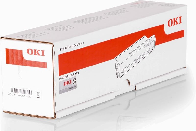 Oki Black Toner Cartridge 45807102 3000 Page Yield Original