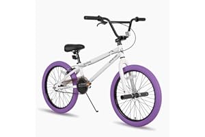 JOYSTAR Brockway Freestyle Kids BMX Bikes 20" 24" Kids Bicycles for 6-14 Years Old Boys Girls and Beginner-Level Riders 2 Peg