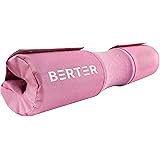 BERTER Barbell Squat Pad - Neck & Shoulder Protective Pad for Squats, Lunges, Hip Thrusts Fit Standard and Olympic Bars