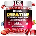 Creatine Monohydrate Gummies 5000mg for Men & Women, 120 Count Creatine for Enhanced Muscle Growth, Strength, and Recovery, S